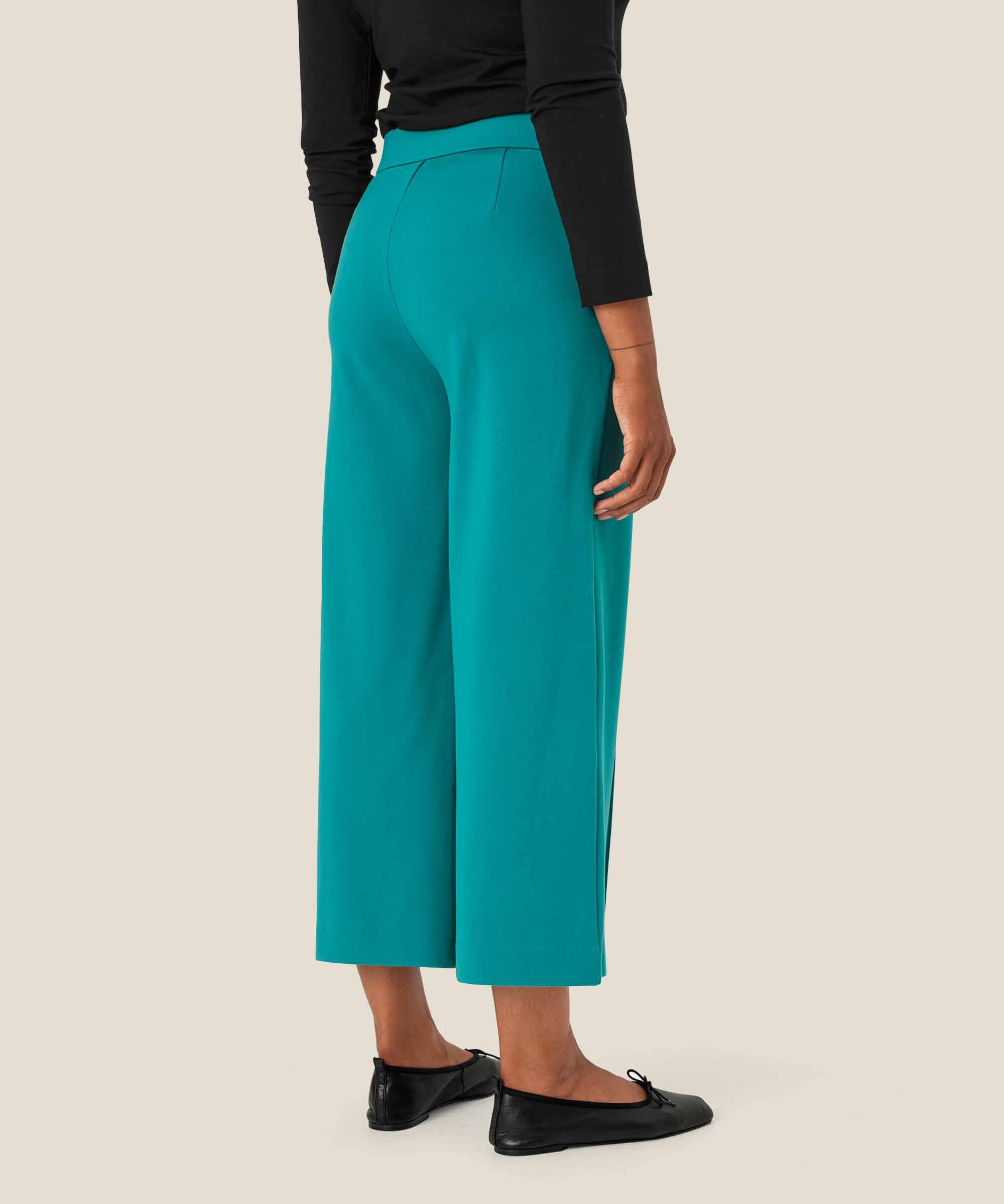 Piana JERSEY Trousers, Teal