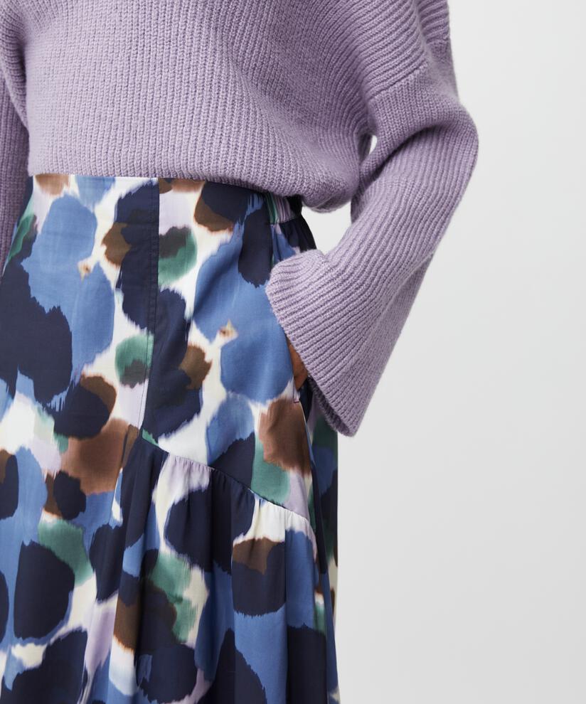 Sucela Skirt, Navy Blazer
