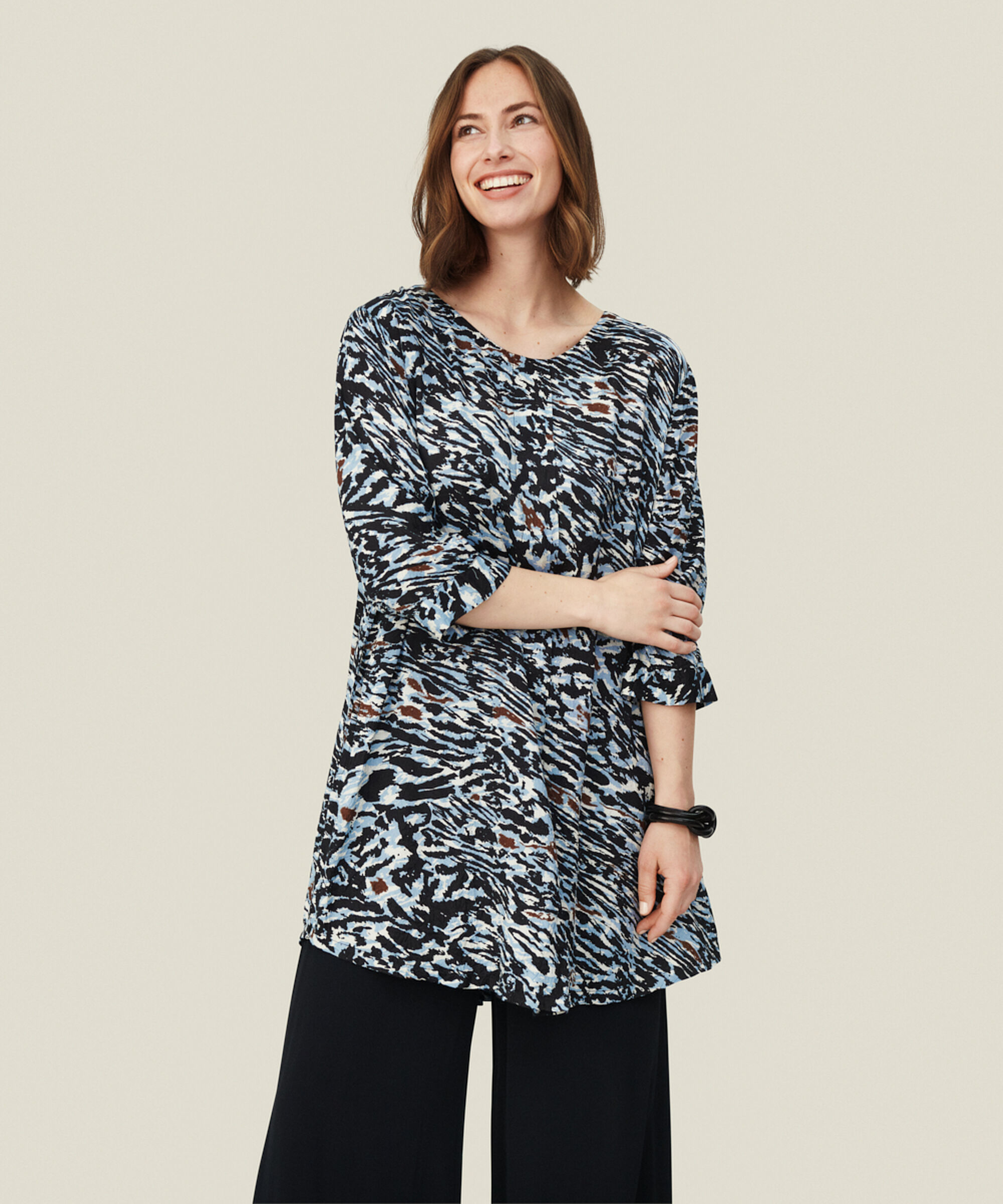 GLENVAL TUNIC, Faded Denim