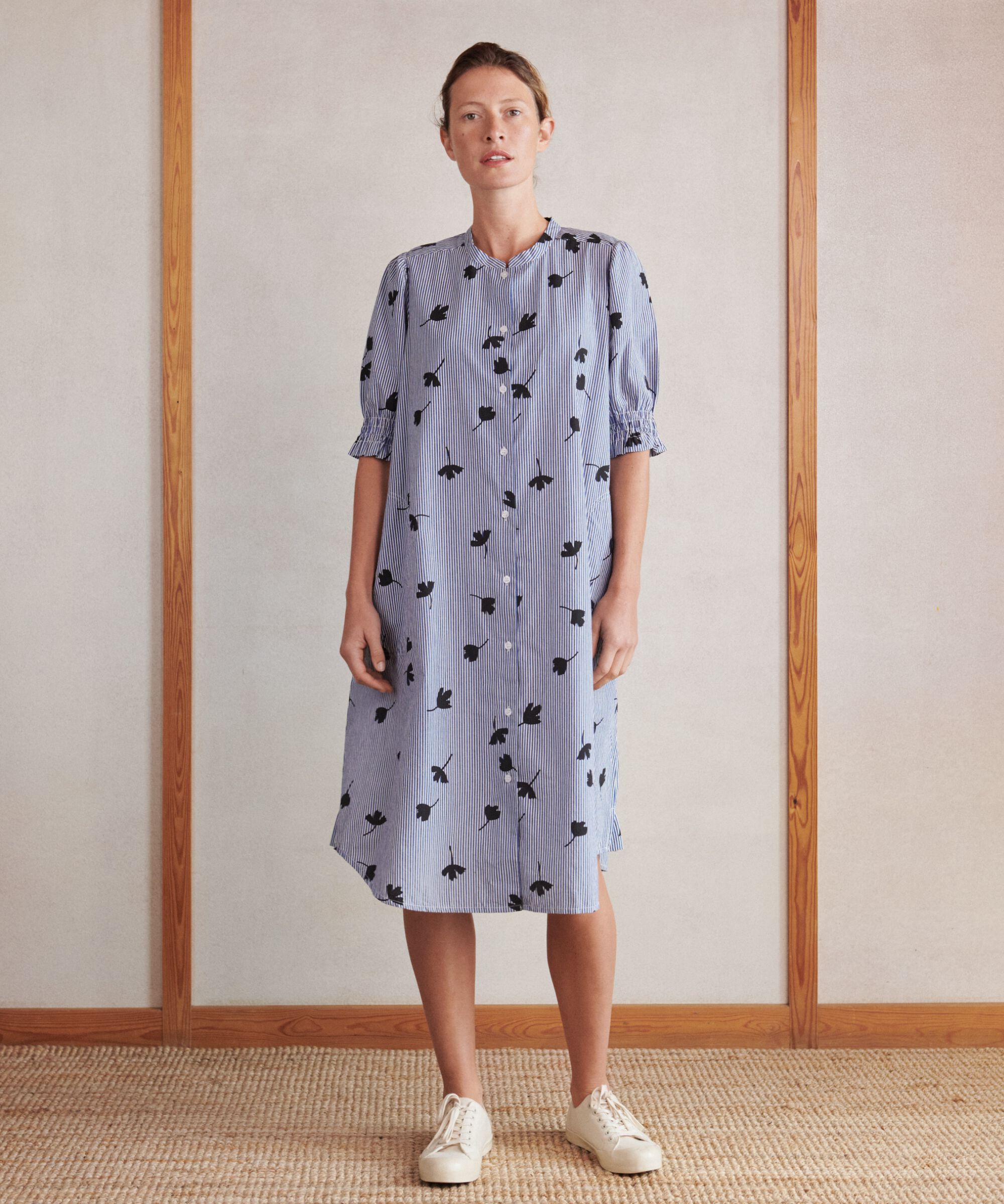 Nomi Dress, Maritime Blue