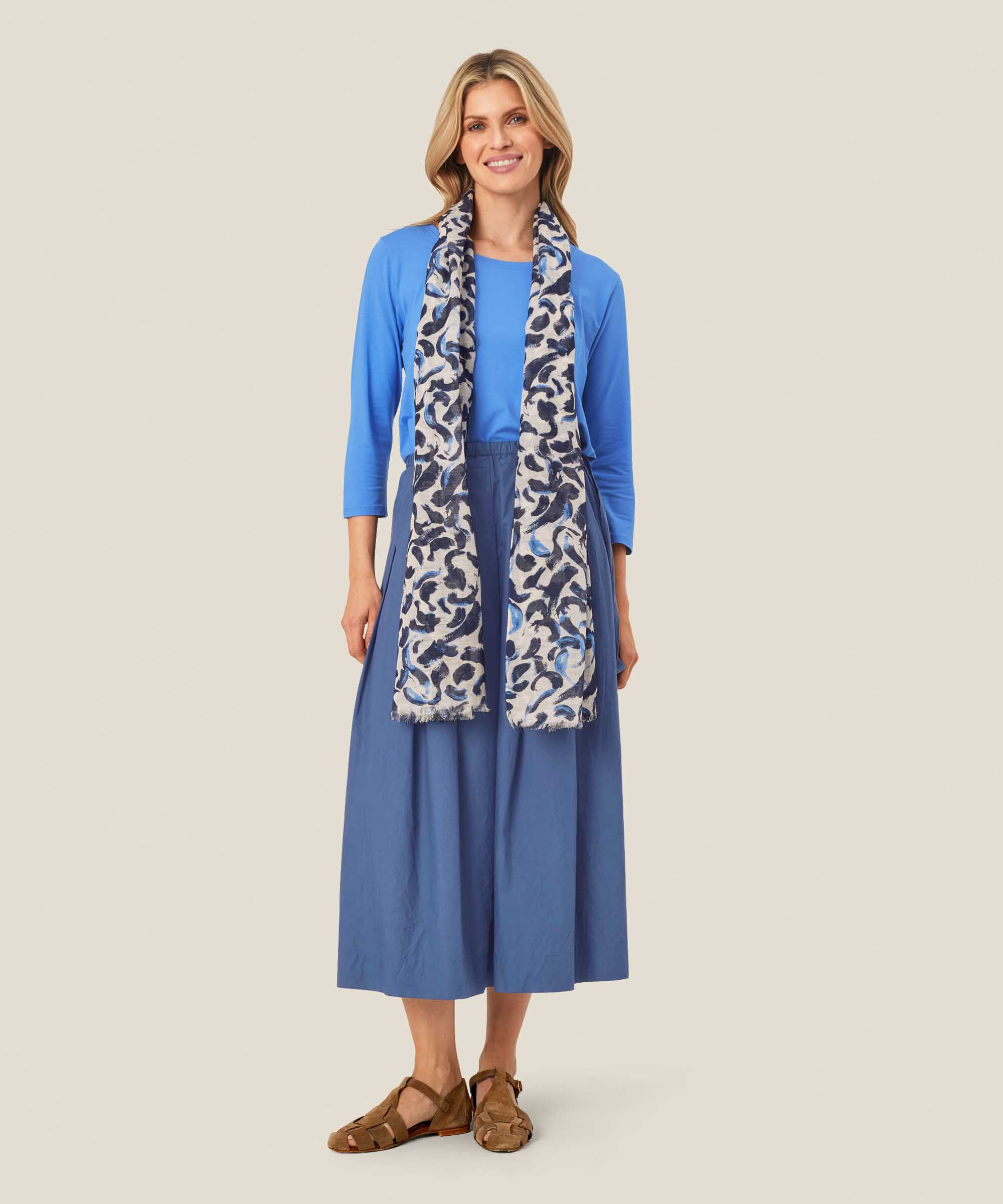 Abiella Scarf, Ultramarine