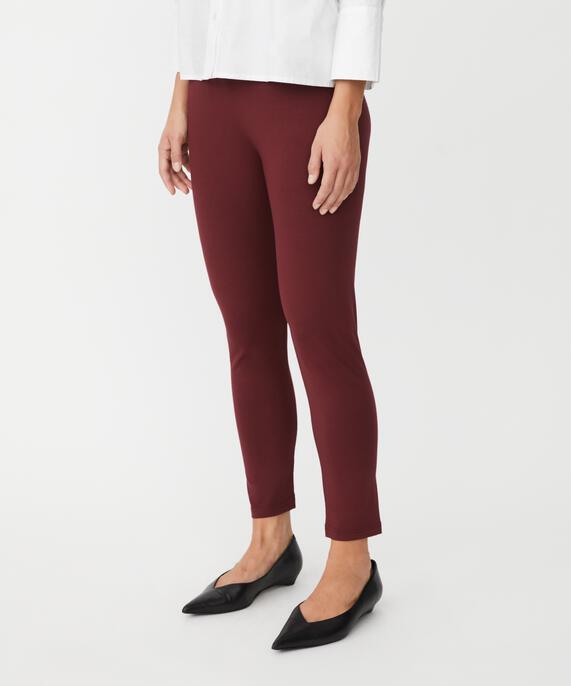 Pia JERSEY Leggings, Tawny Port