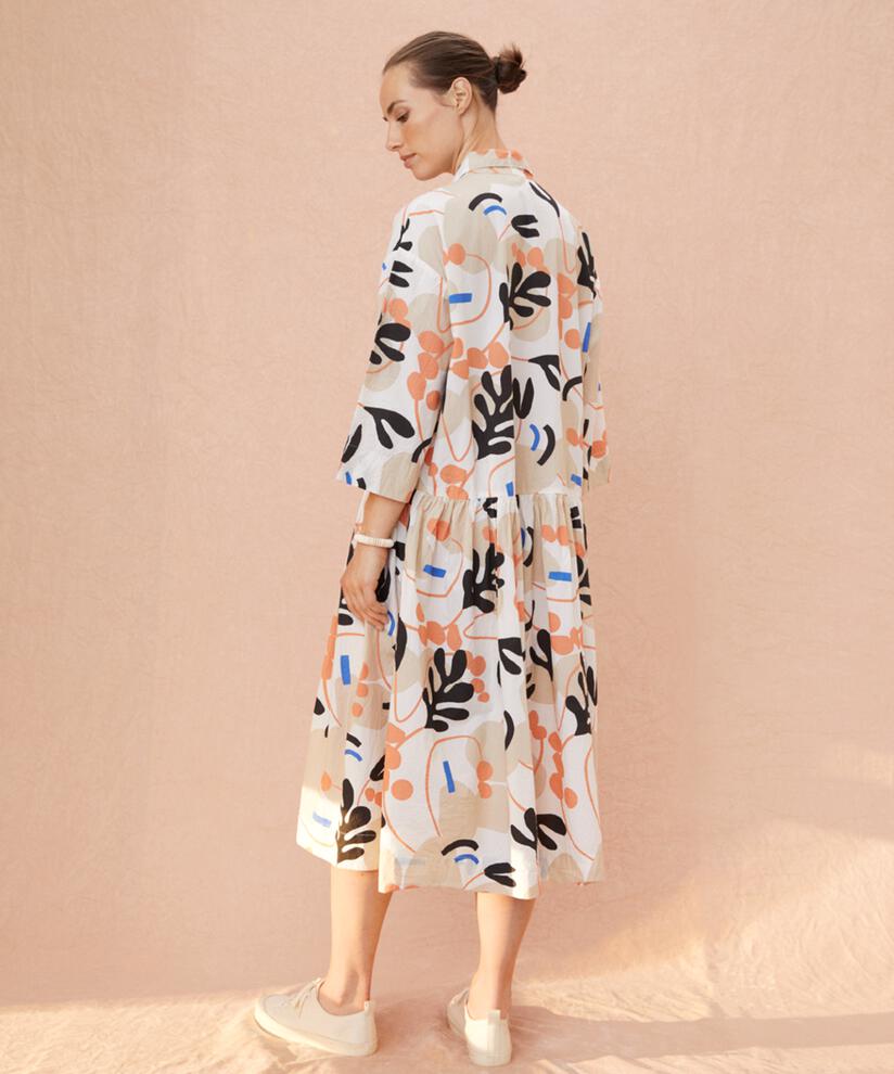 Nanetti Dress, Whitecap