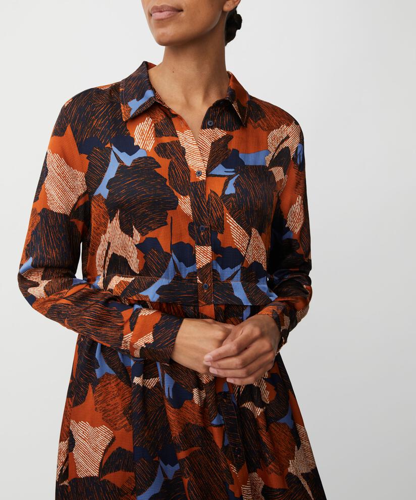 Nollira Shirt Dress, Autumnal