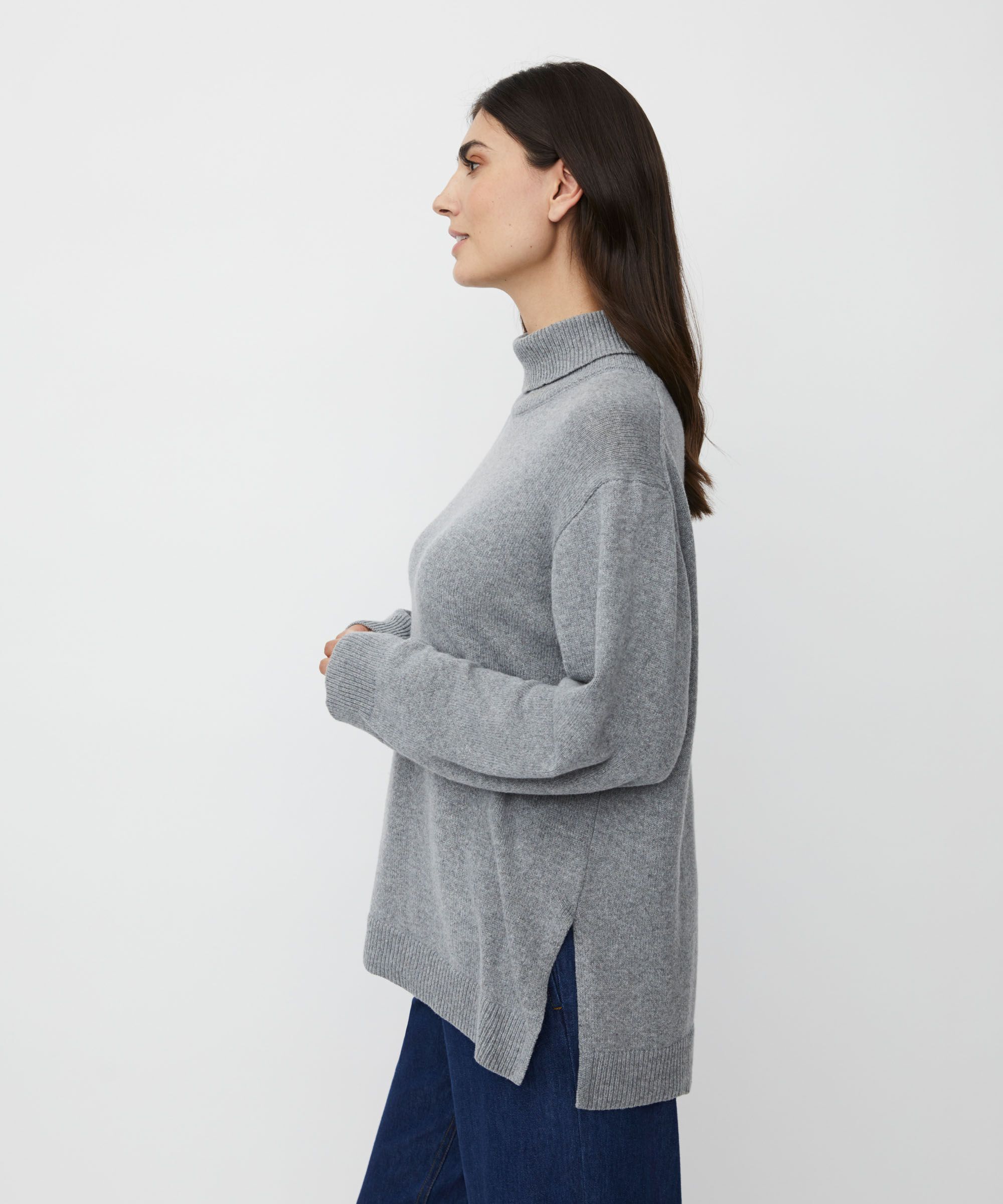 Faricka Pullover, M. Grey mel.