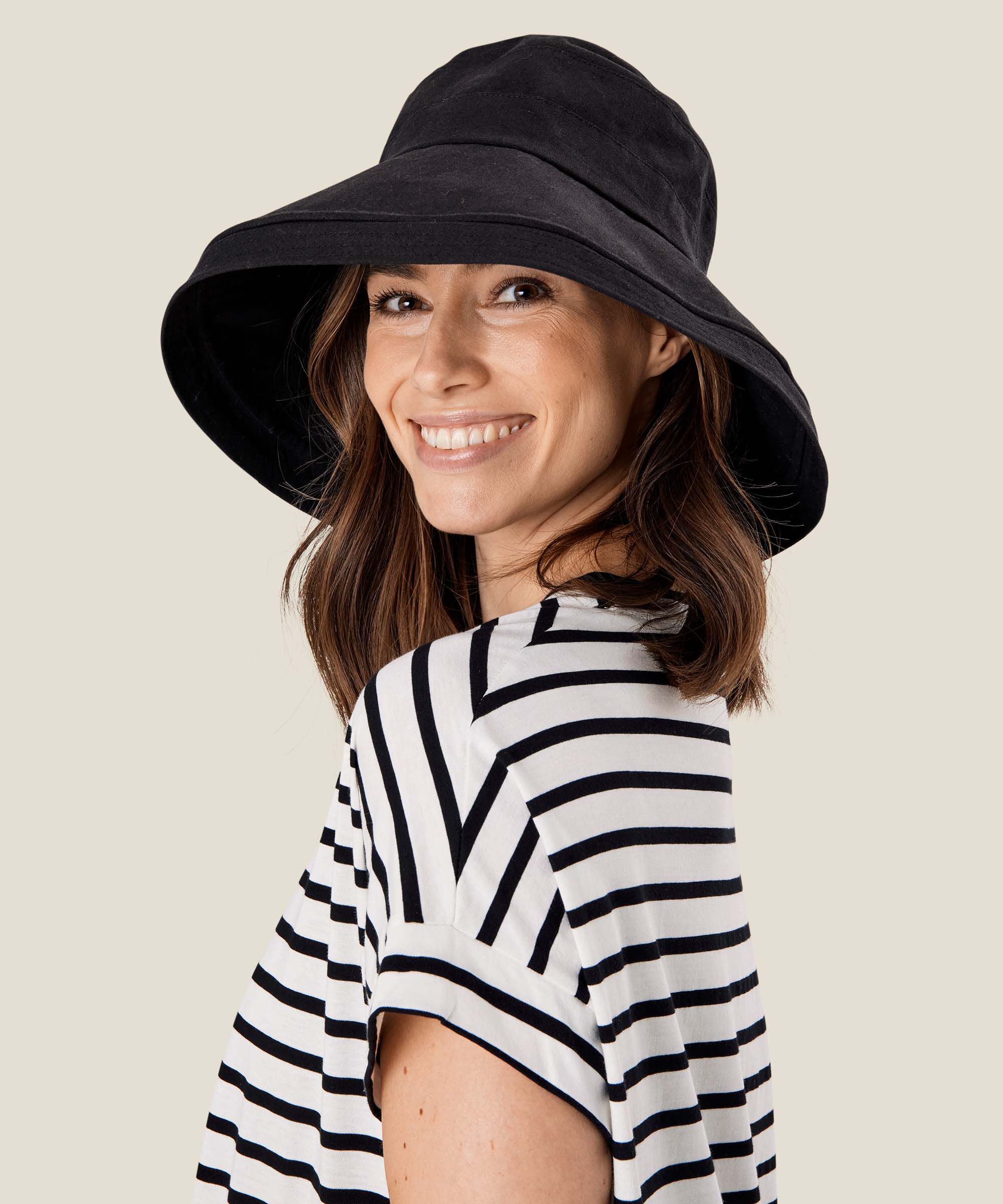 AUDREY HAT, Black