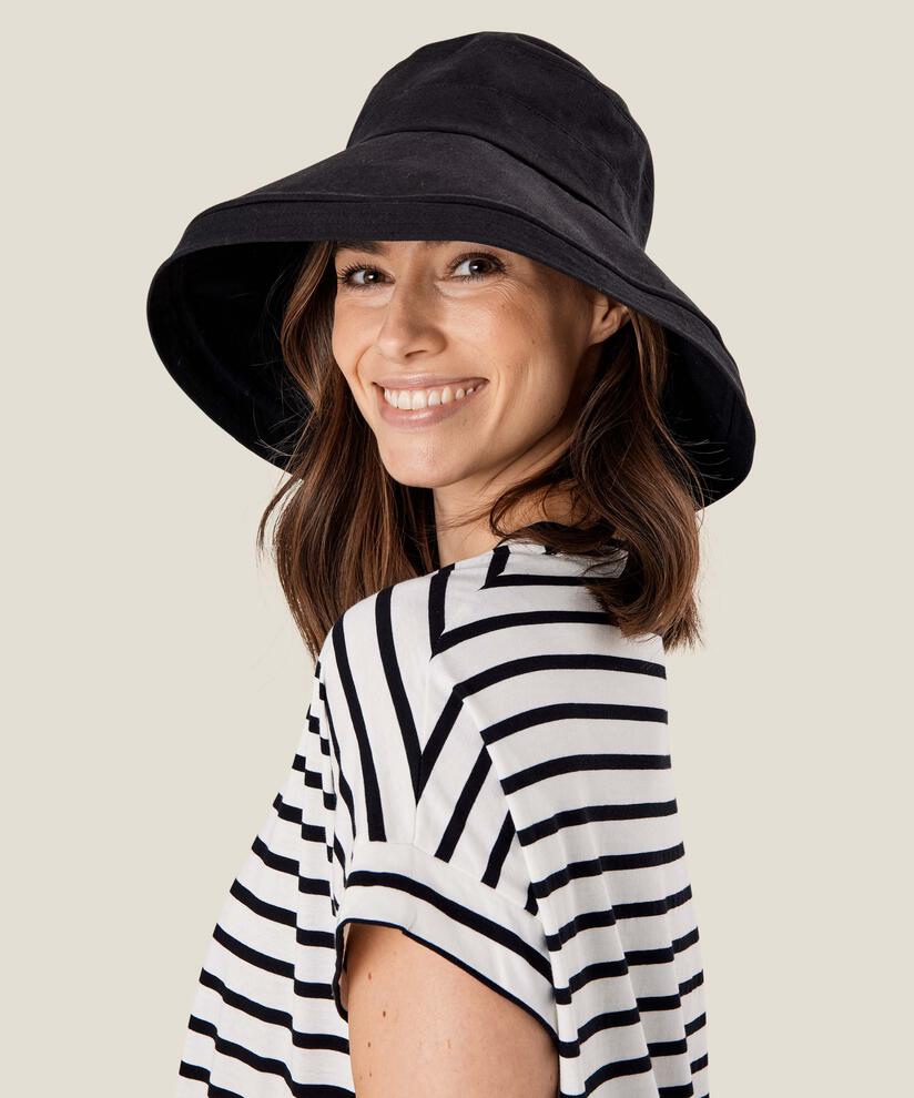 AUDREY HAT, Black