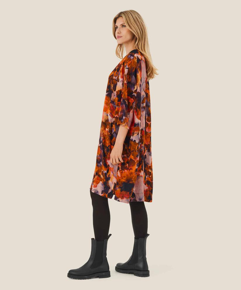 Naslana Dress, Spicy Orange