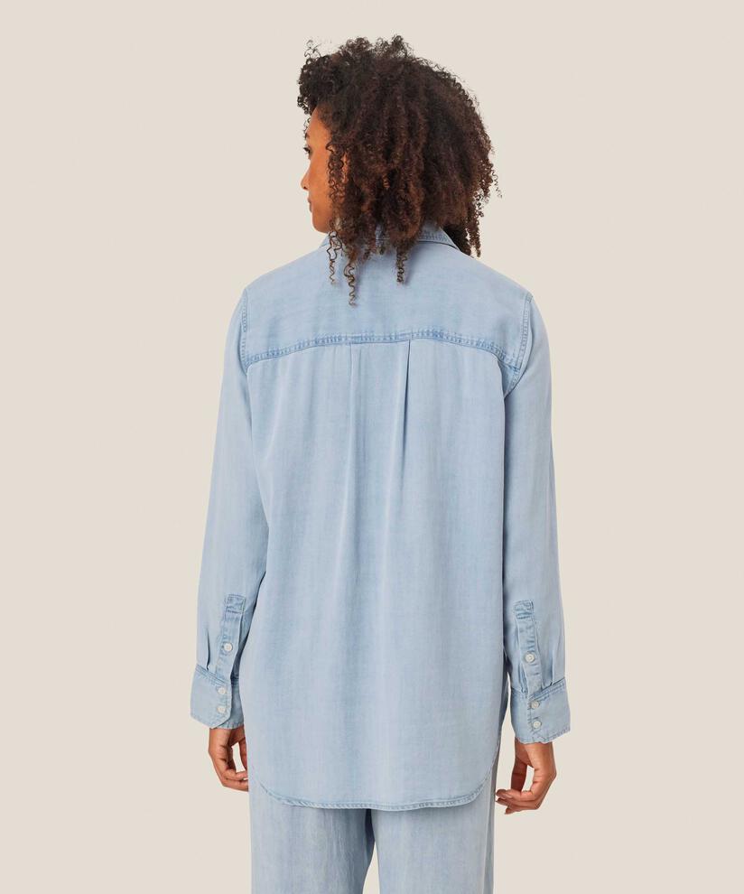 Ishana Denim Shirt, Light Denim