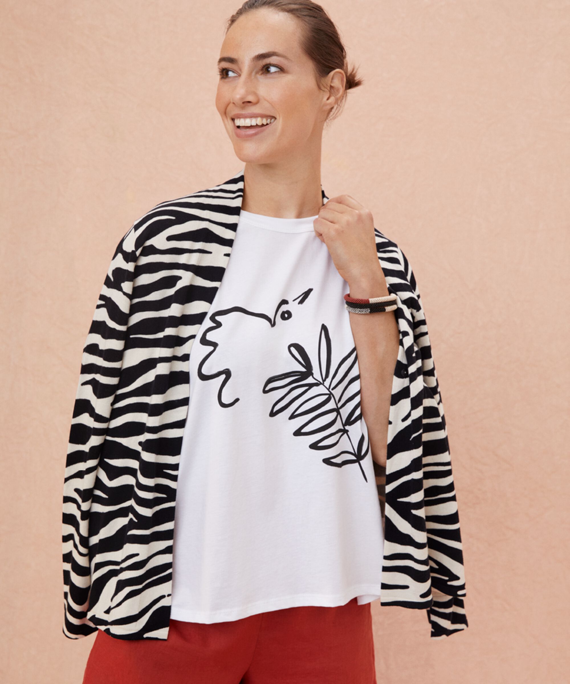 Doreann JERSEY Top, White