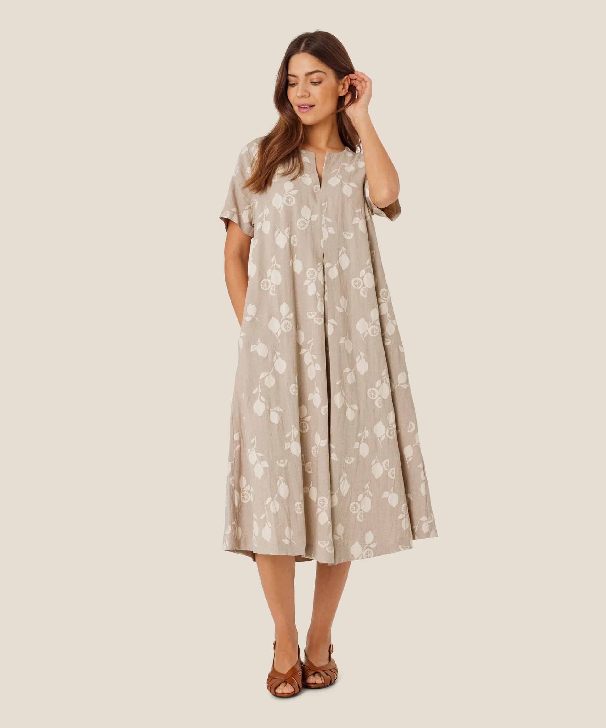 Nipani Dress, Natural