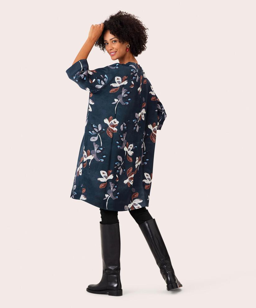 Naslana Dress, Navy
