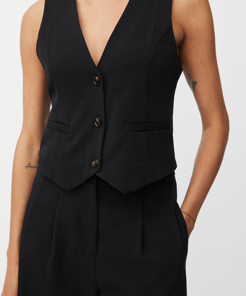 Jordyn Waistcoat, Black