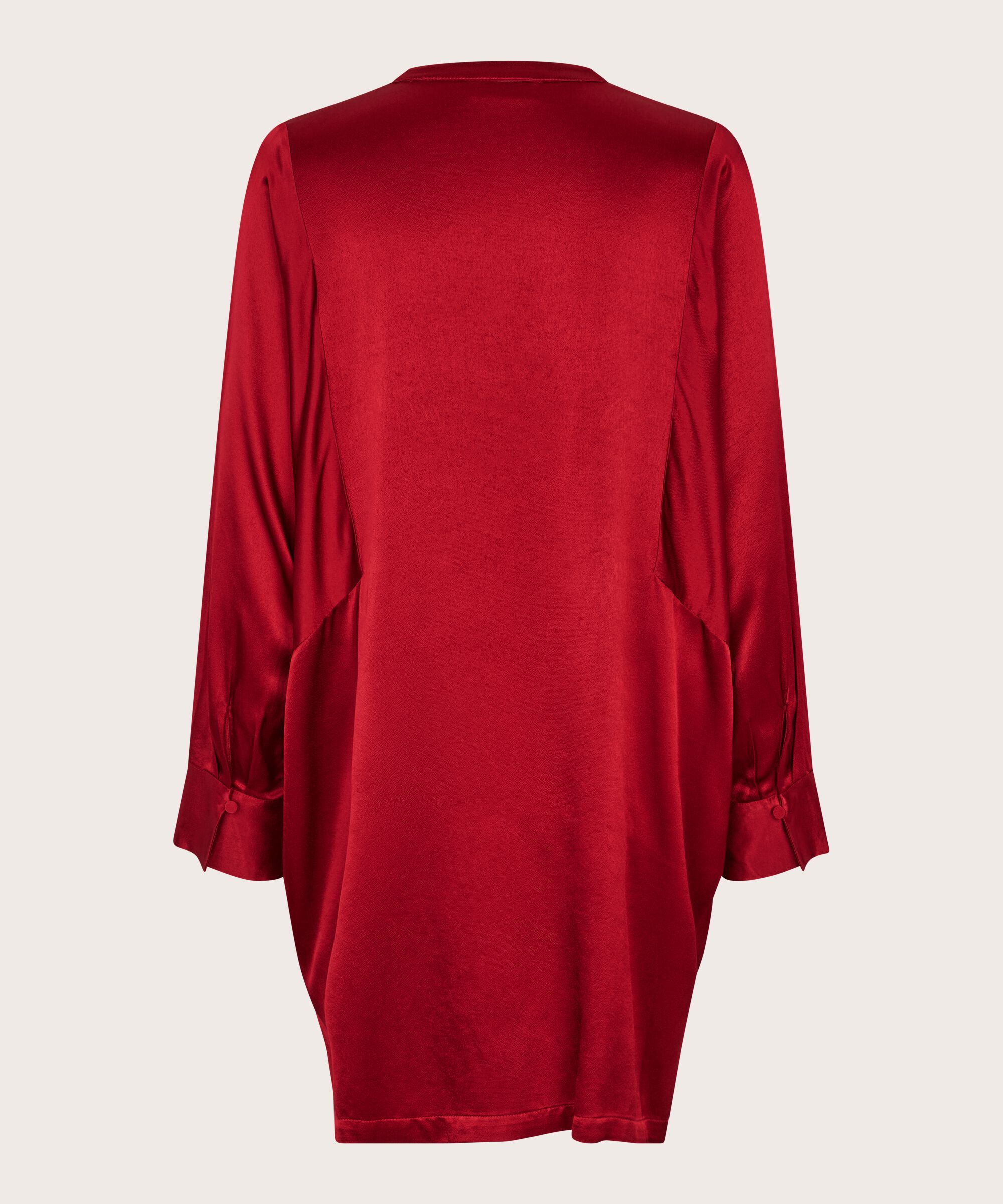 Gabira Tunic, Red Dahlia