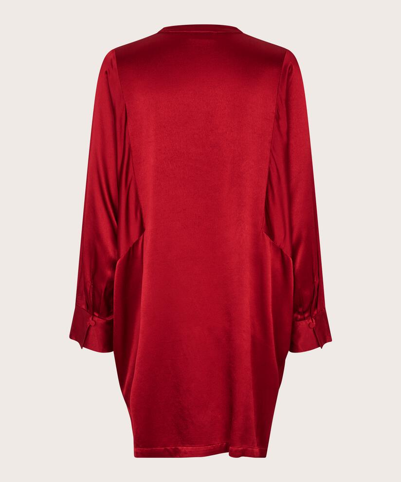 Gabira Tunic, Red Dahlia