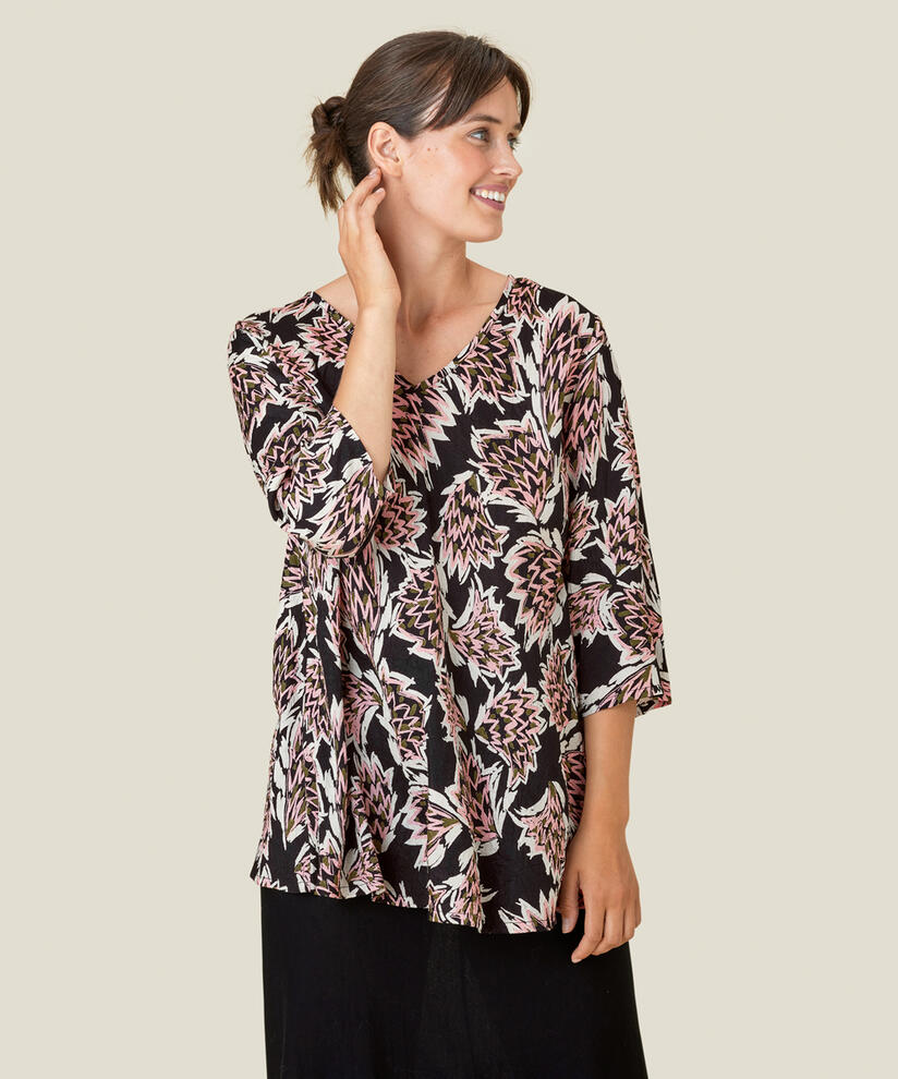 KATA TOP, Silver Pink
