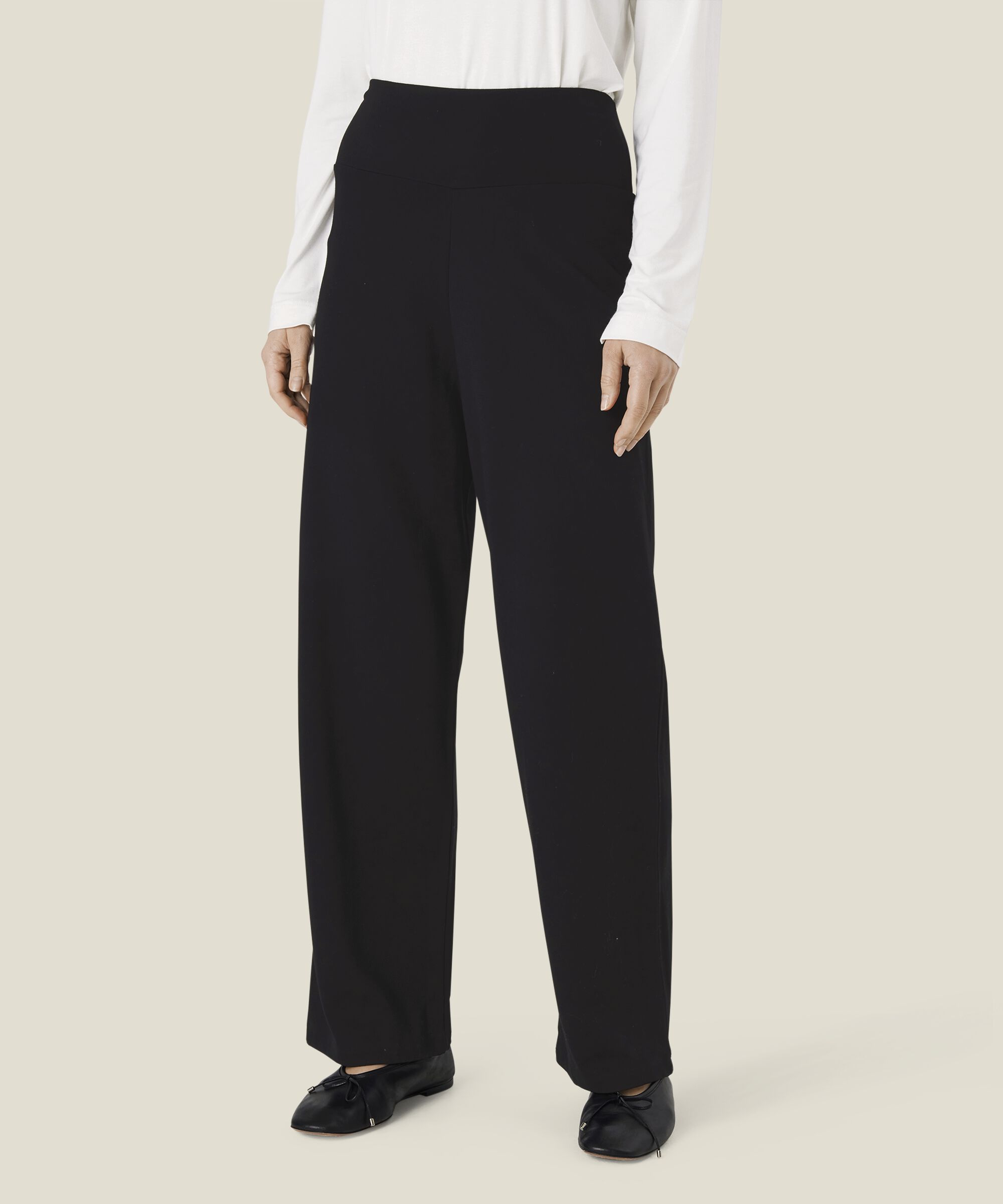 Pattisa Jersey TROUSERS, Black