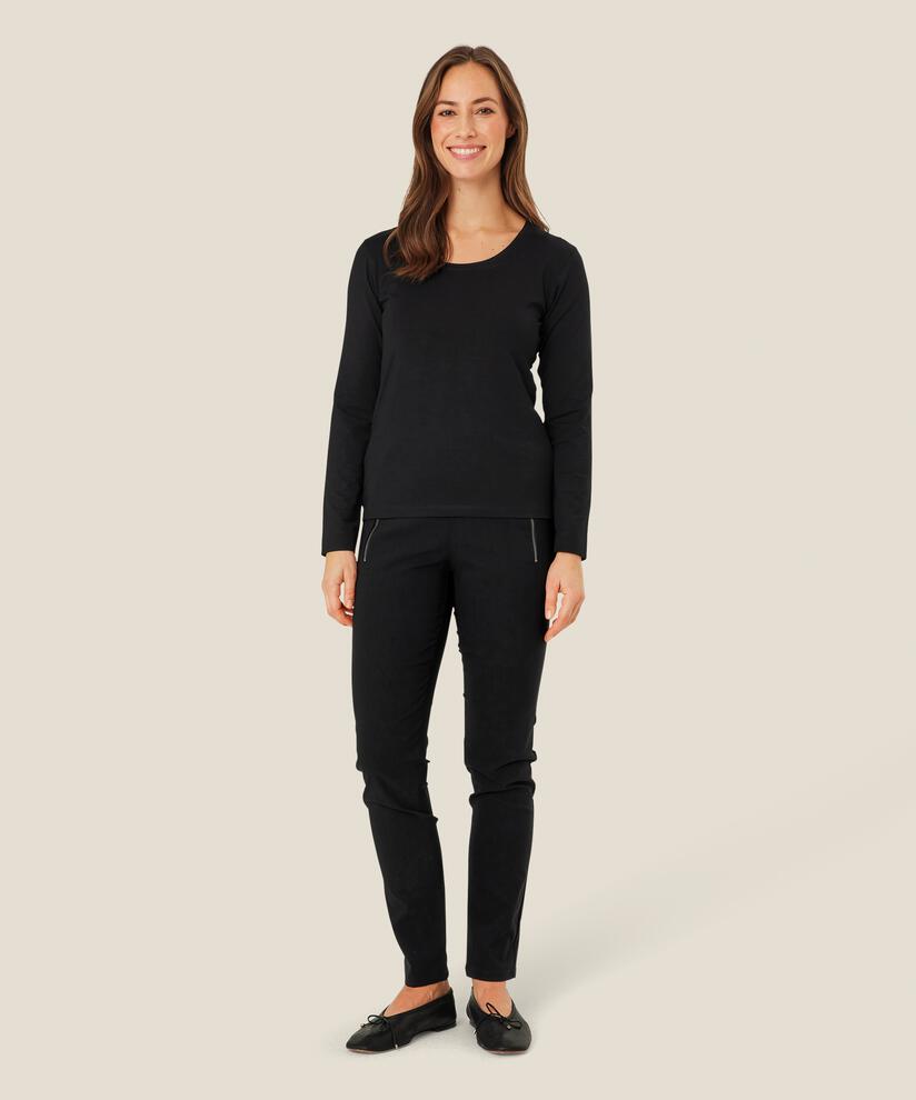 Creama JERSEY Top, Black
