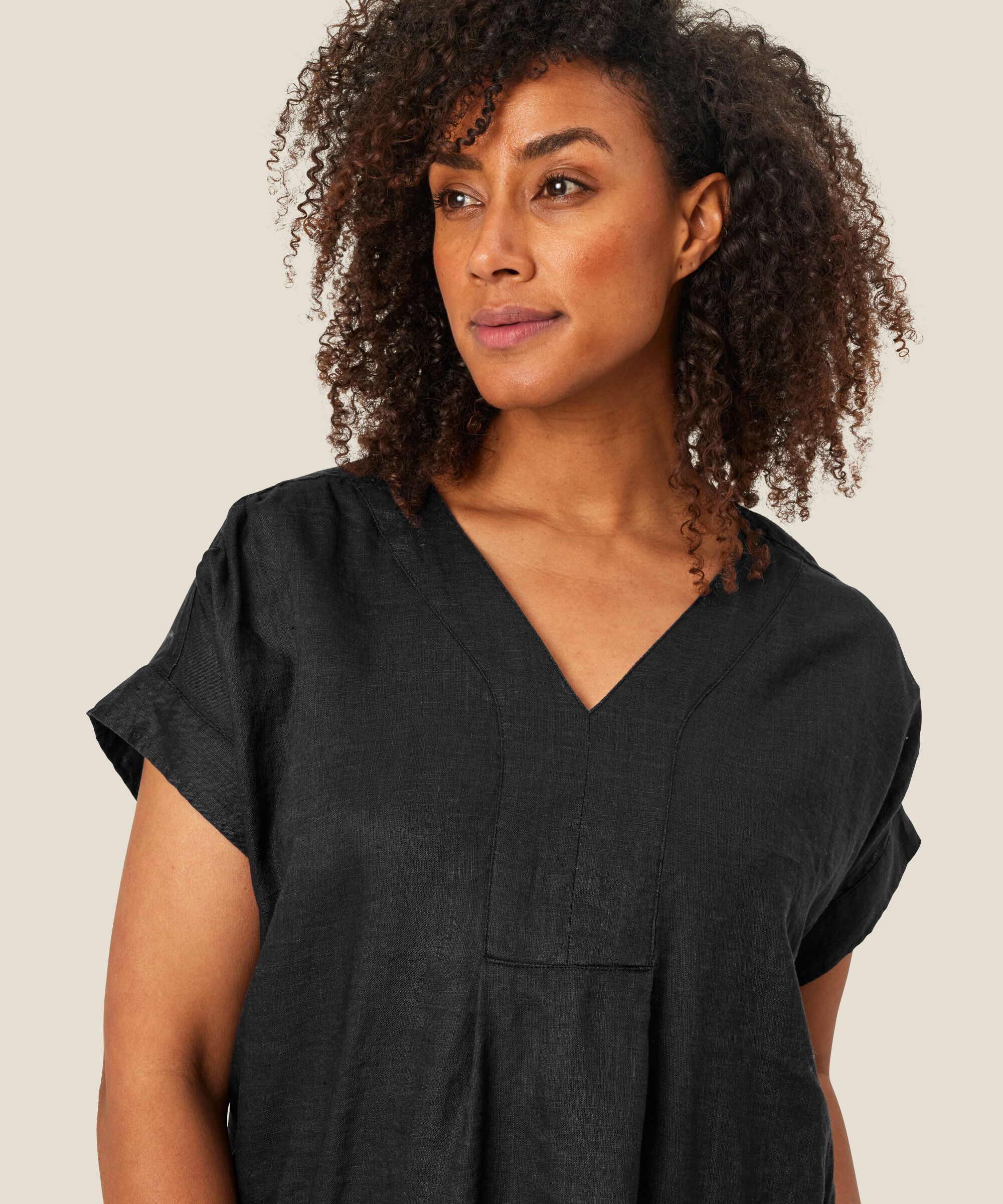 Braidy Blouse, Black