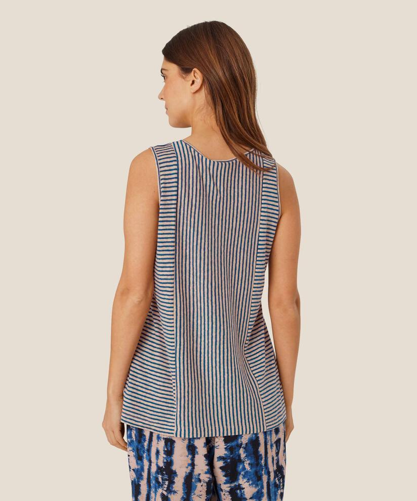 Da JERSEY Top, Navy Peony