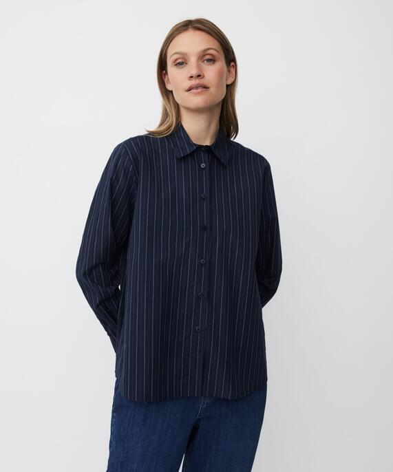 Imma Shirt, Navy Blazer