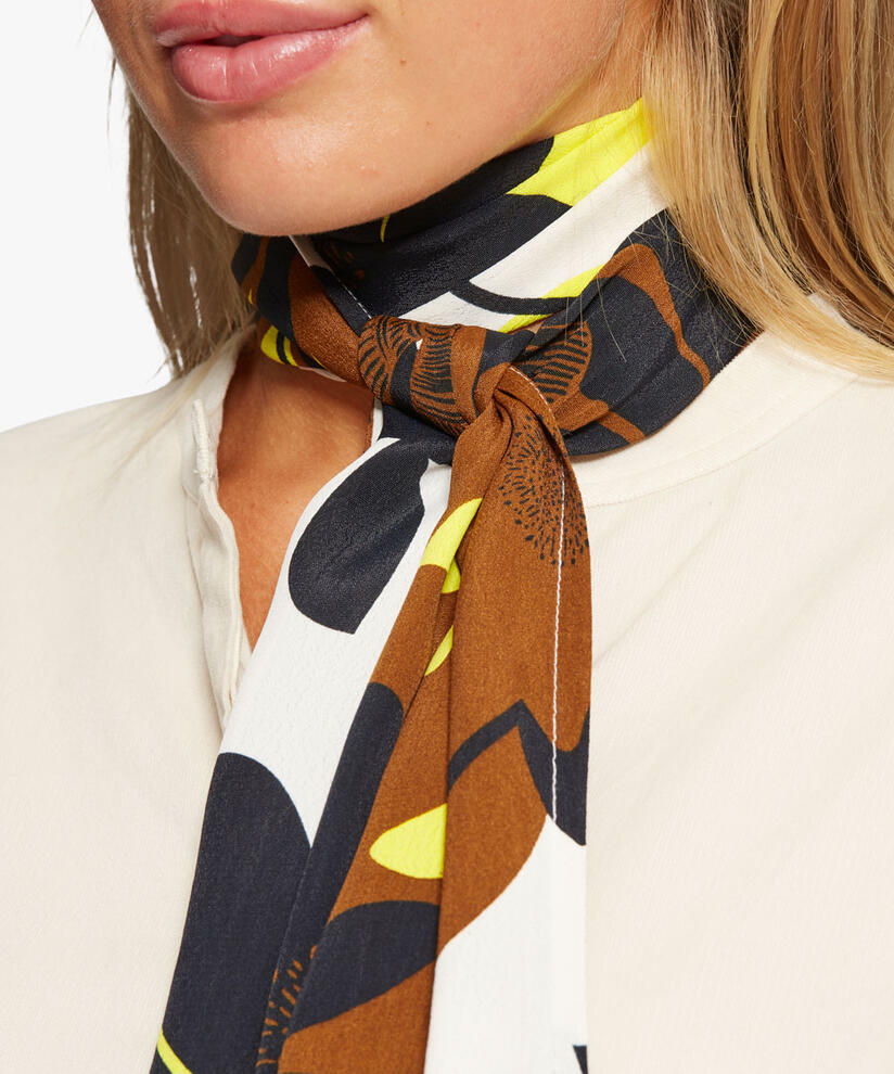 ALONG SCARF, Green Sheen