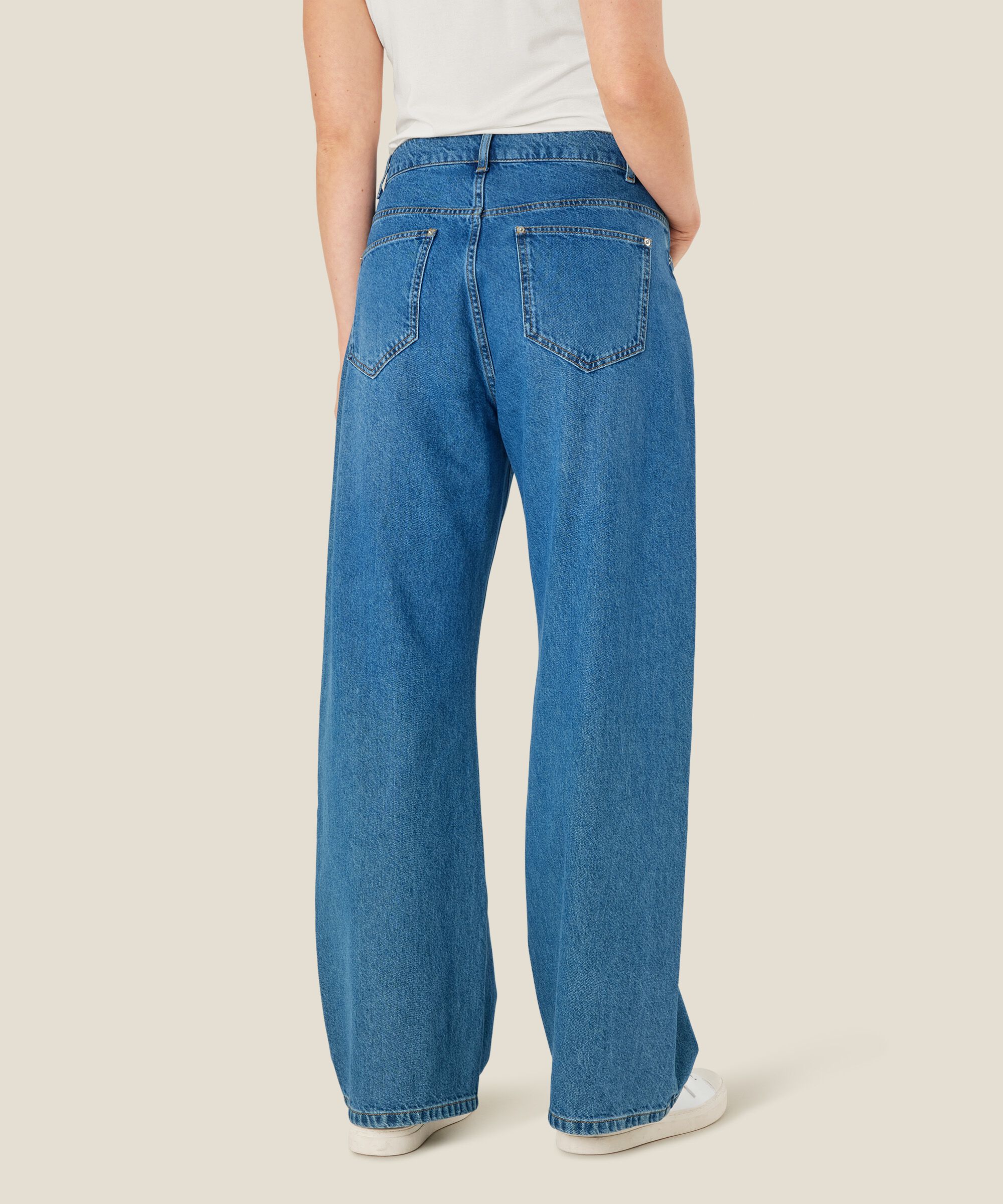 Philine Trousers, Medium Denim