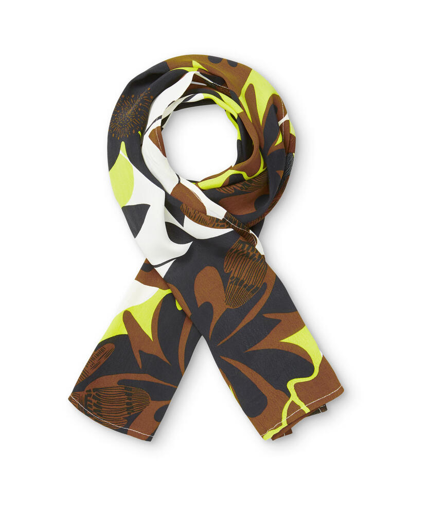 ALONG SCARF, Green Sheen
