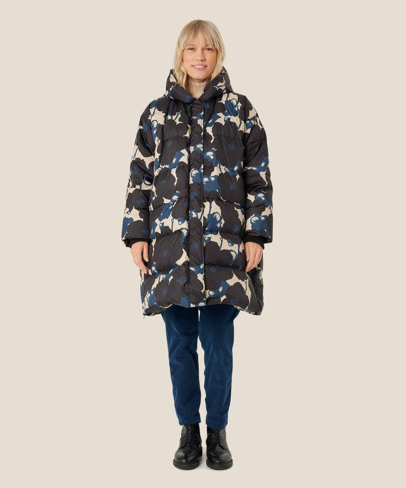 Thilde Down Coat, Moonlit Ocean