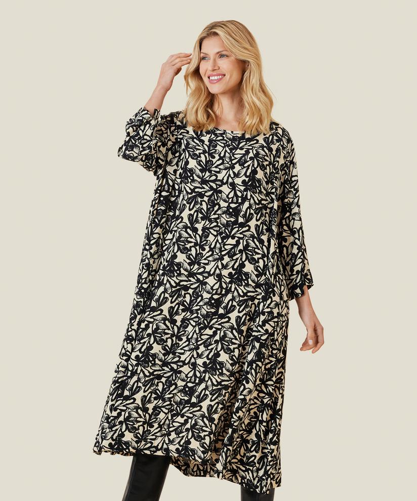 NABIA DRESS, Black
