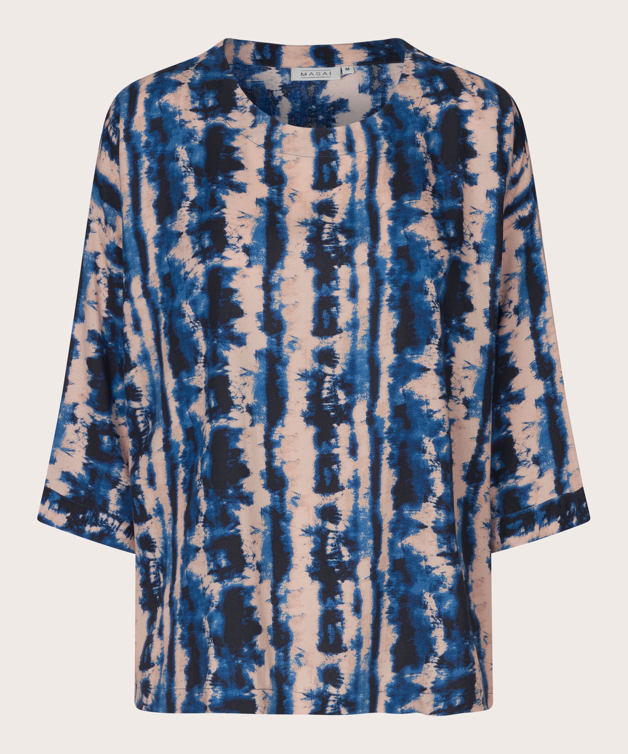 Becca Blouse, Navy Peony