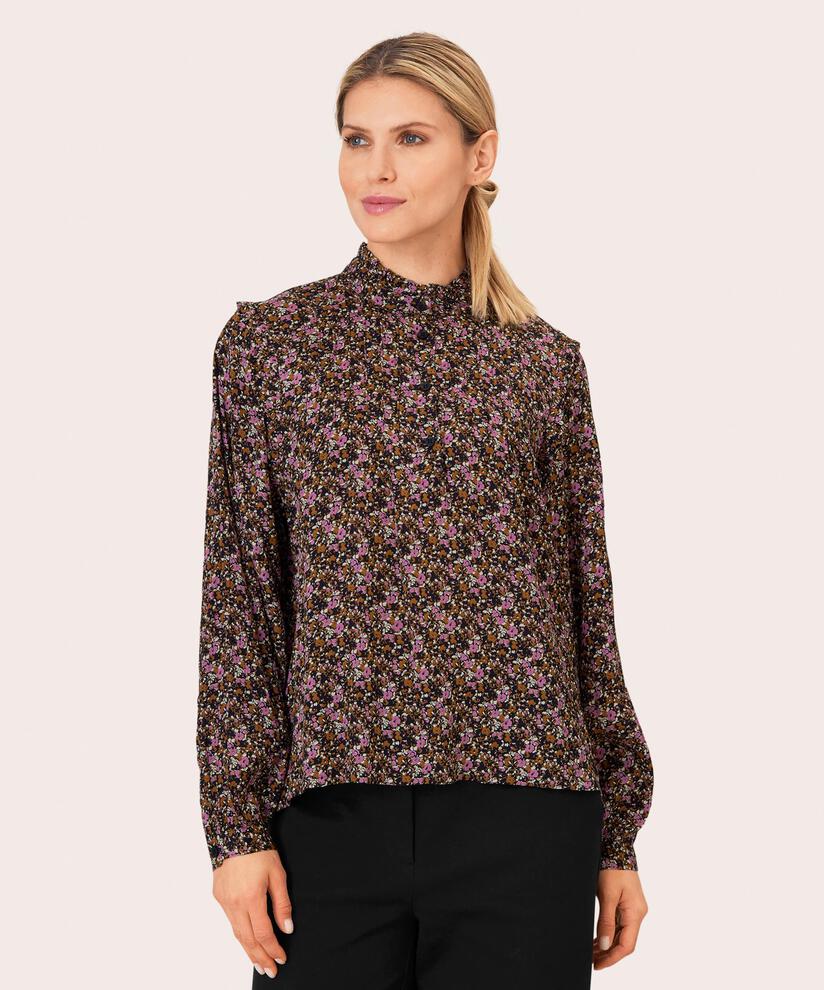 Bidun Blouse, Dusky Orchid