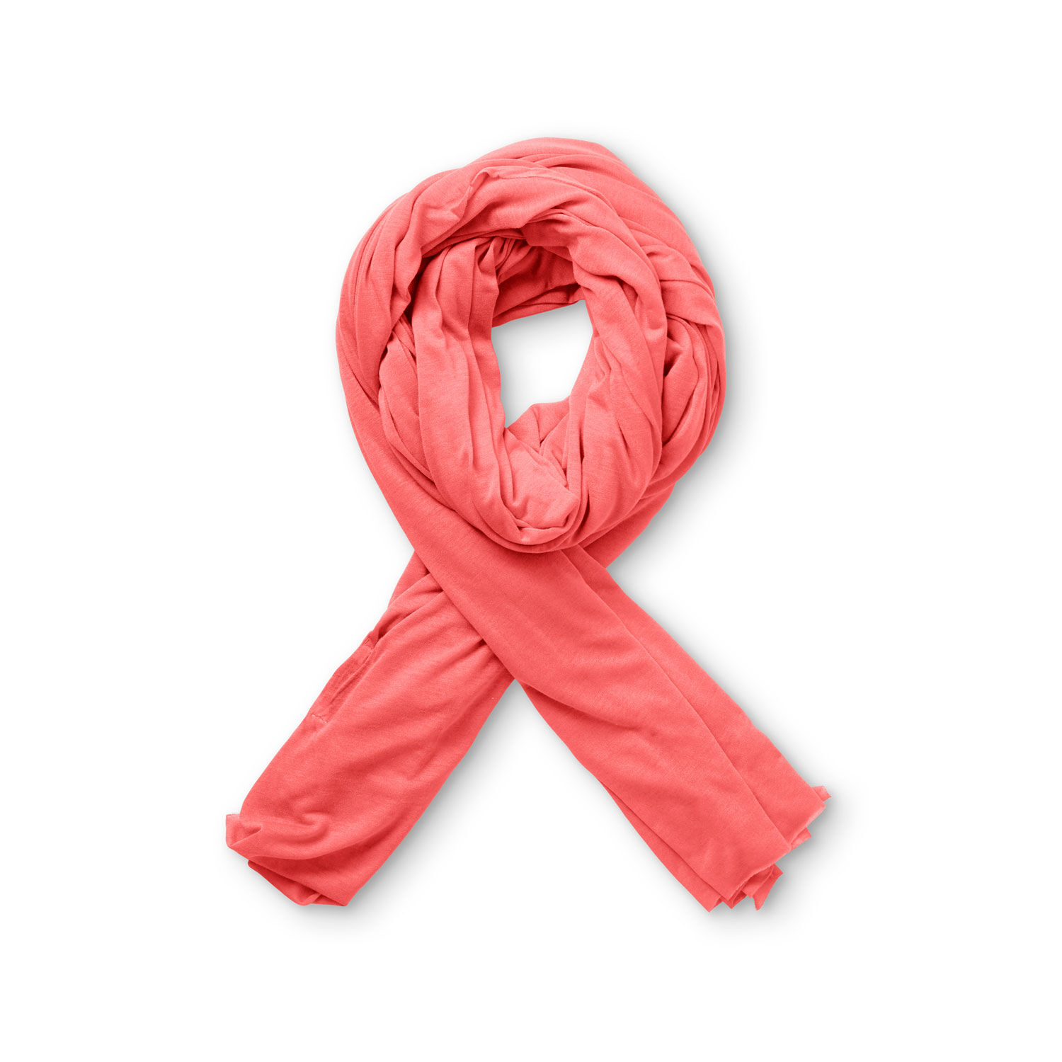 Amega JERSEY Scarf, Spiced Coral