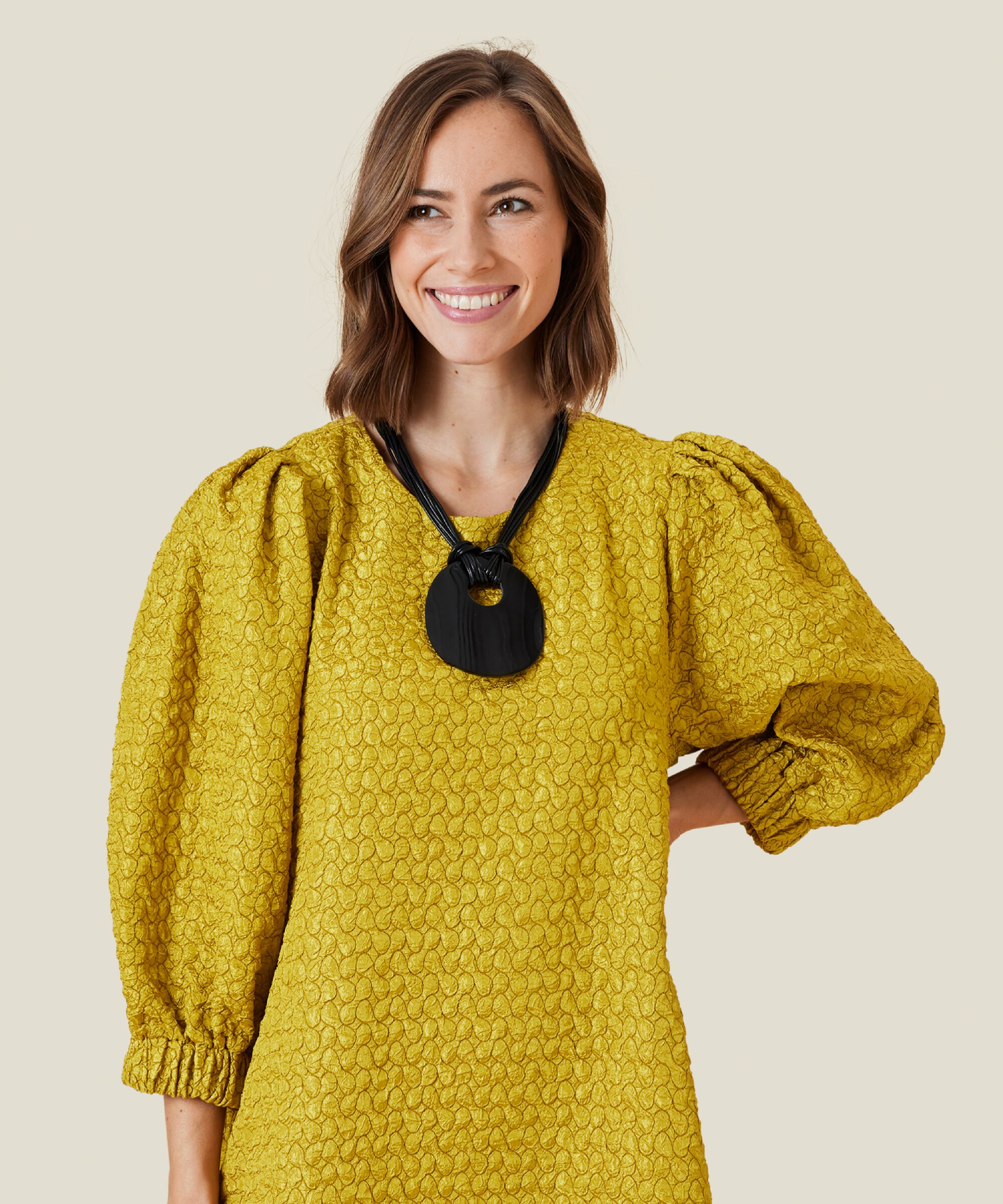 ROSENA NECKLACE, Black