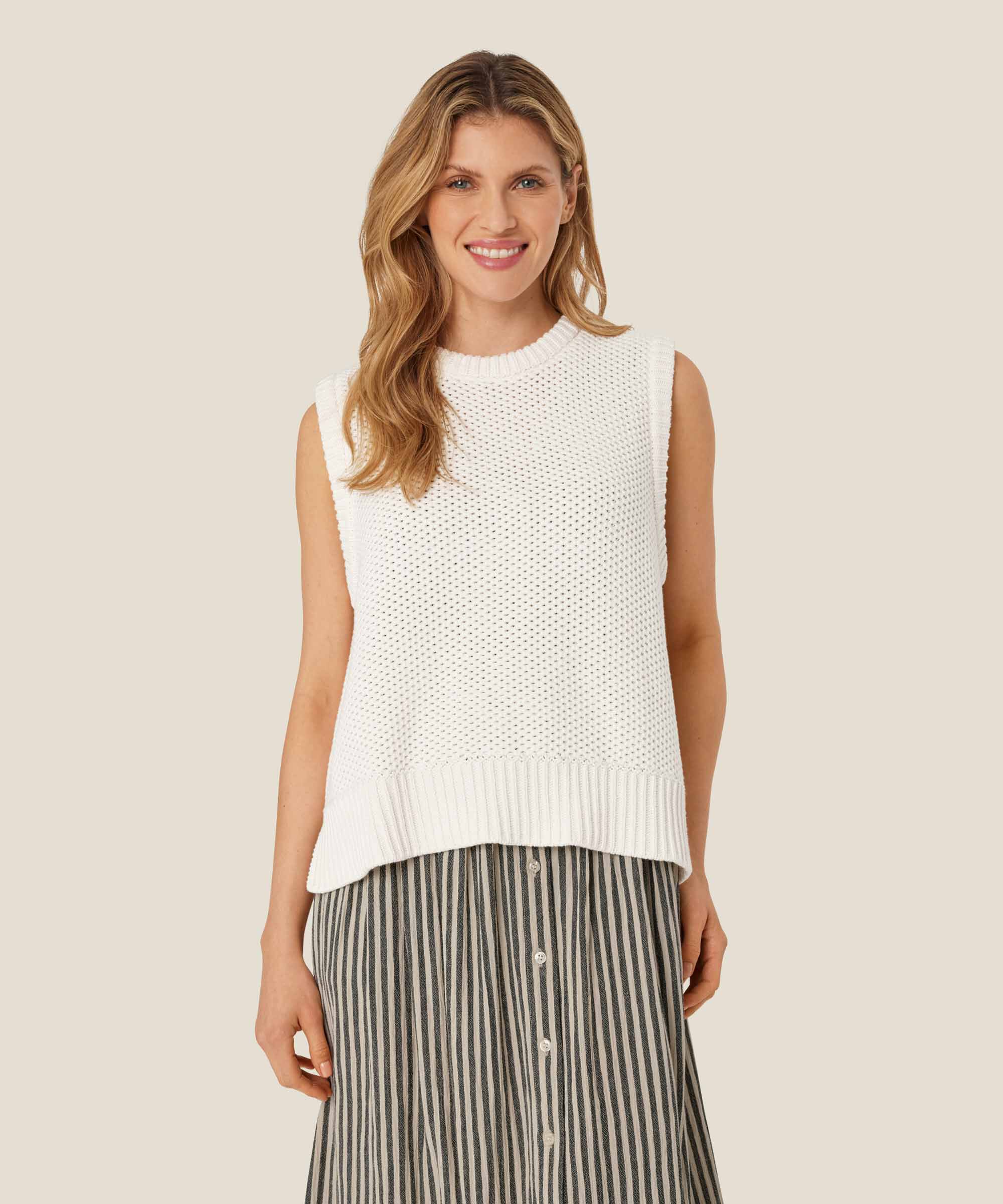 Fabel Sweater Vest, Jet Stream