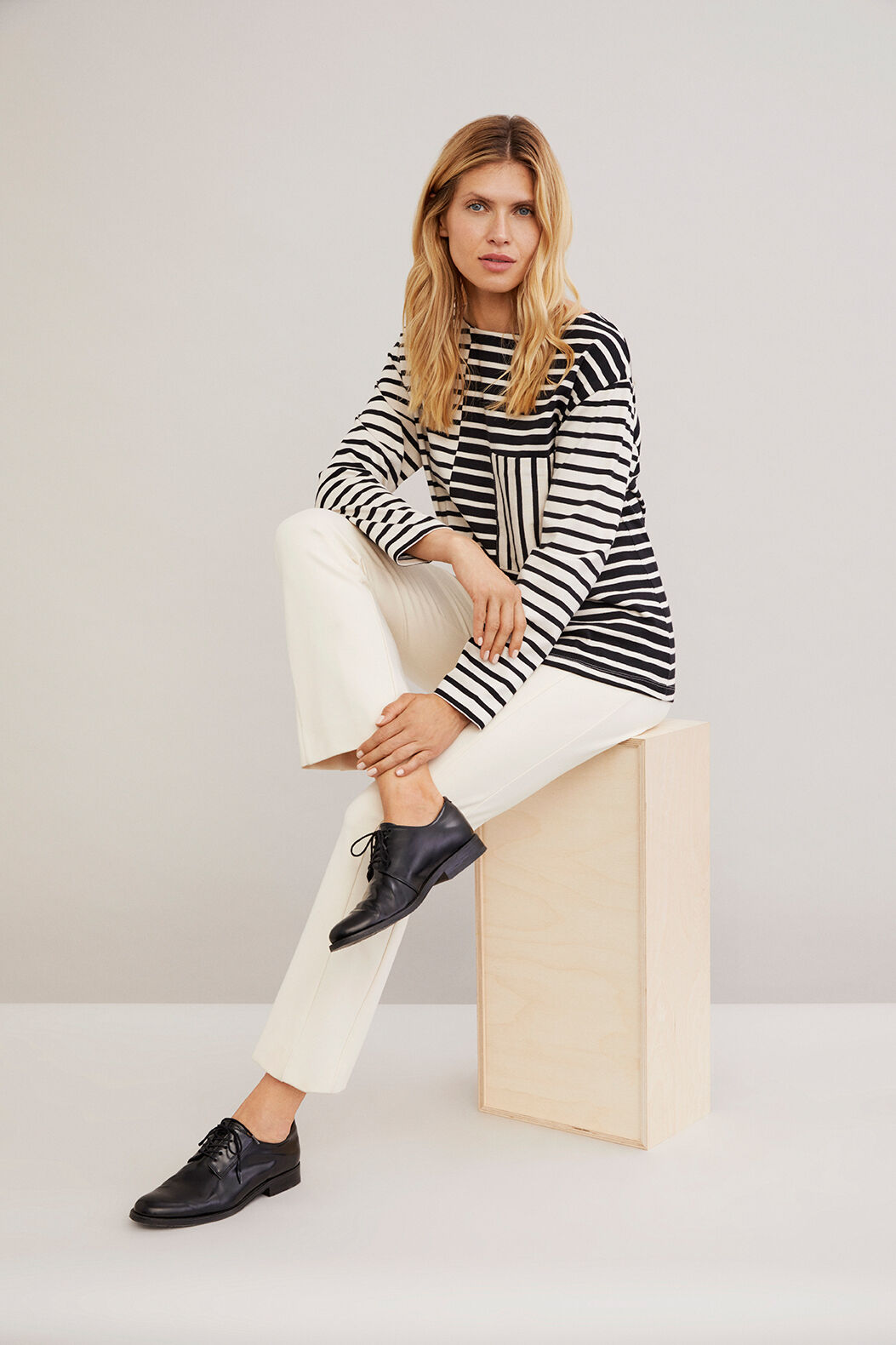 Paba JERSEY Trousers, Whitecap