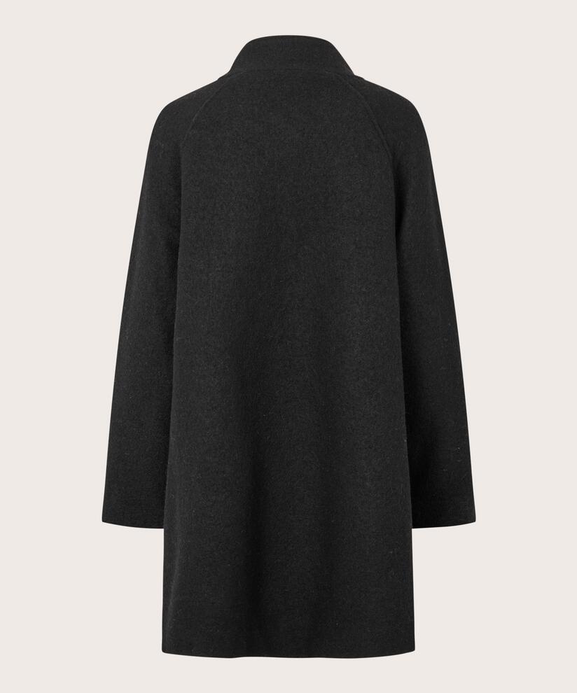 Teresa Wool Coat, Black