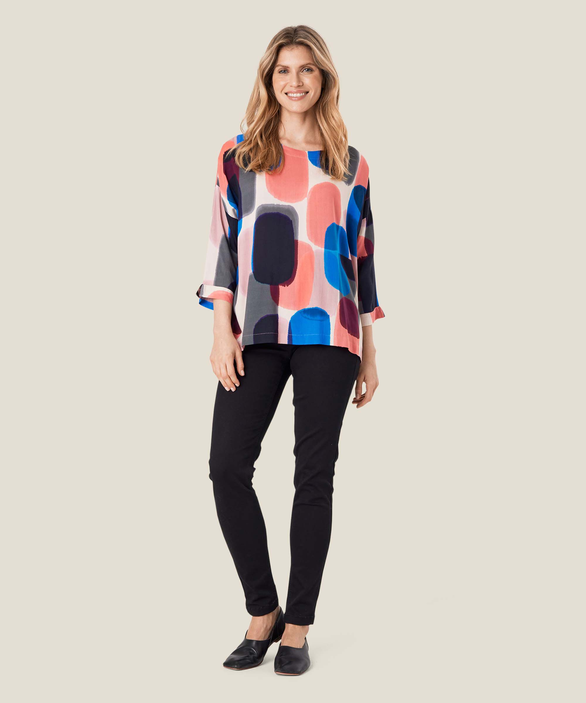 Becca Blouse, Crabapple