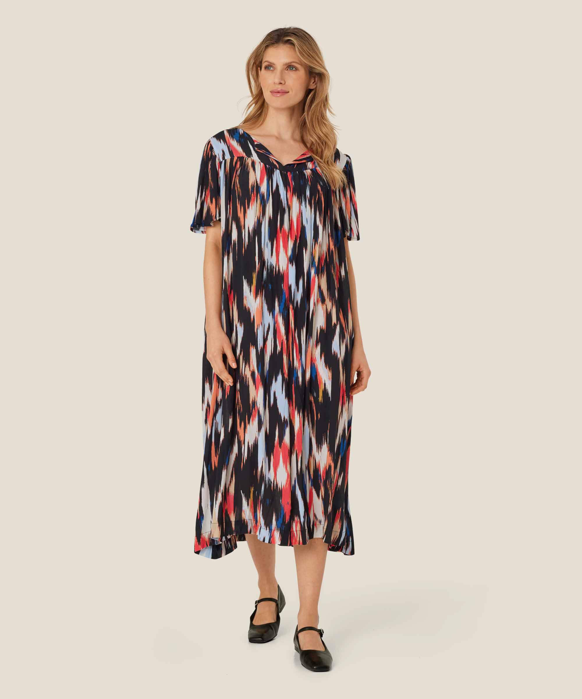 Natore Dress, Hibiscus