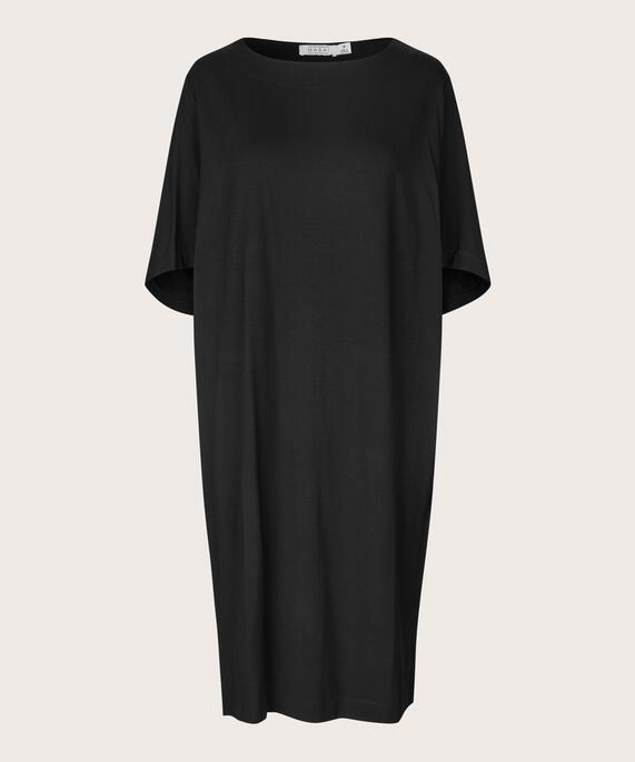 Nattie JERSEY Dress, Black