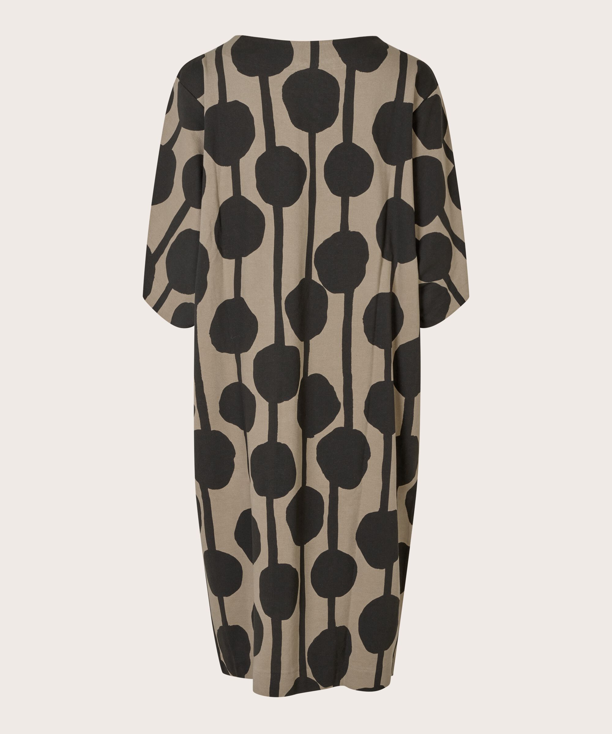 Nattie JERSEY Dress, Roast Cashew