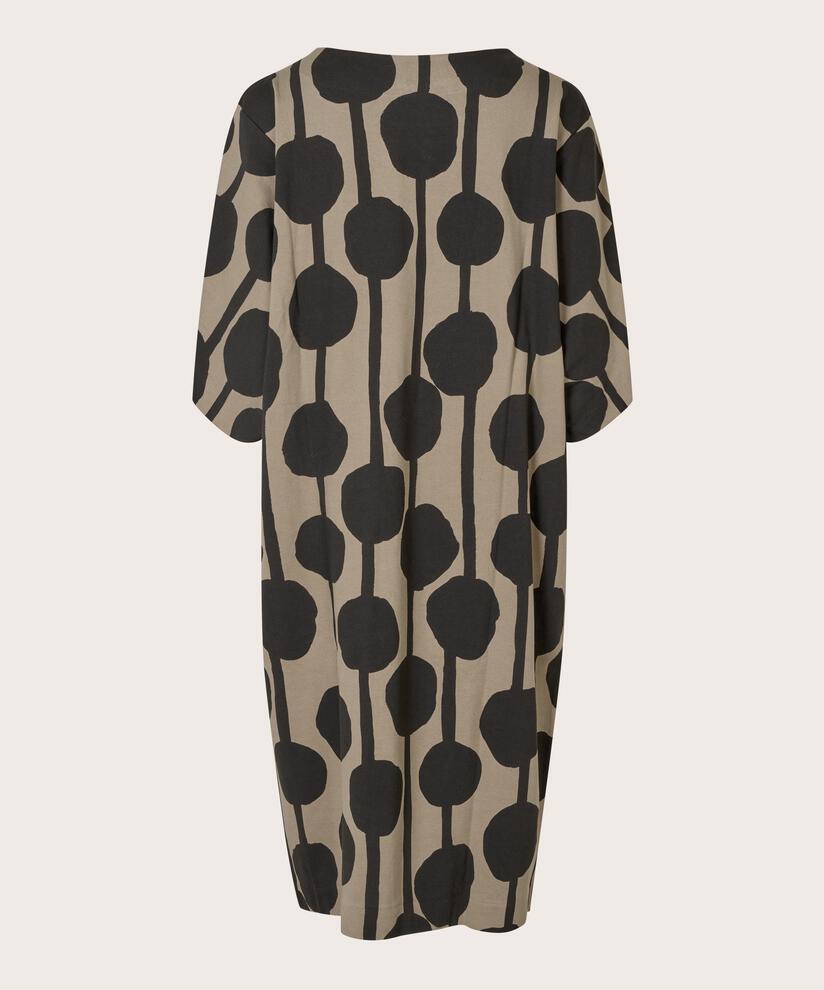 Nattie JERSEY Dress, Roast Cashew
