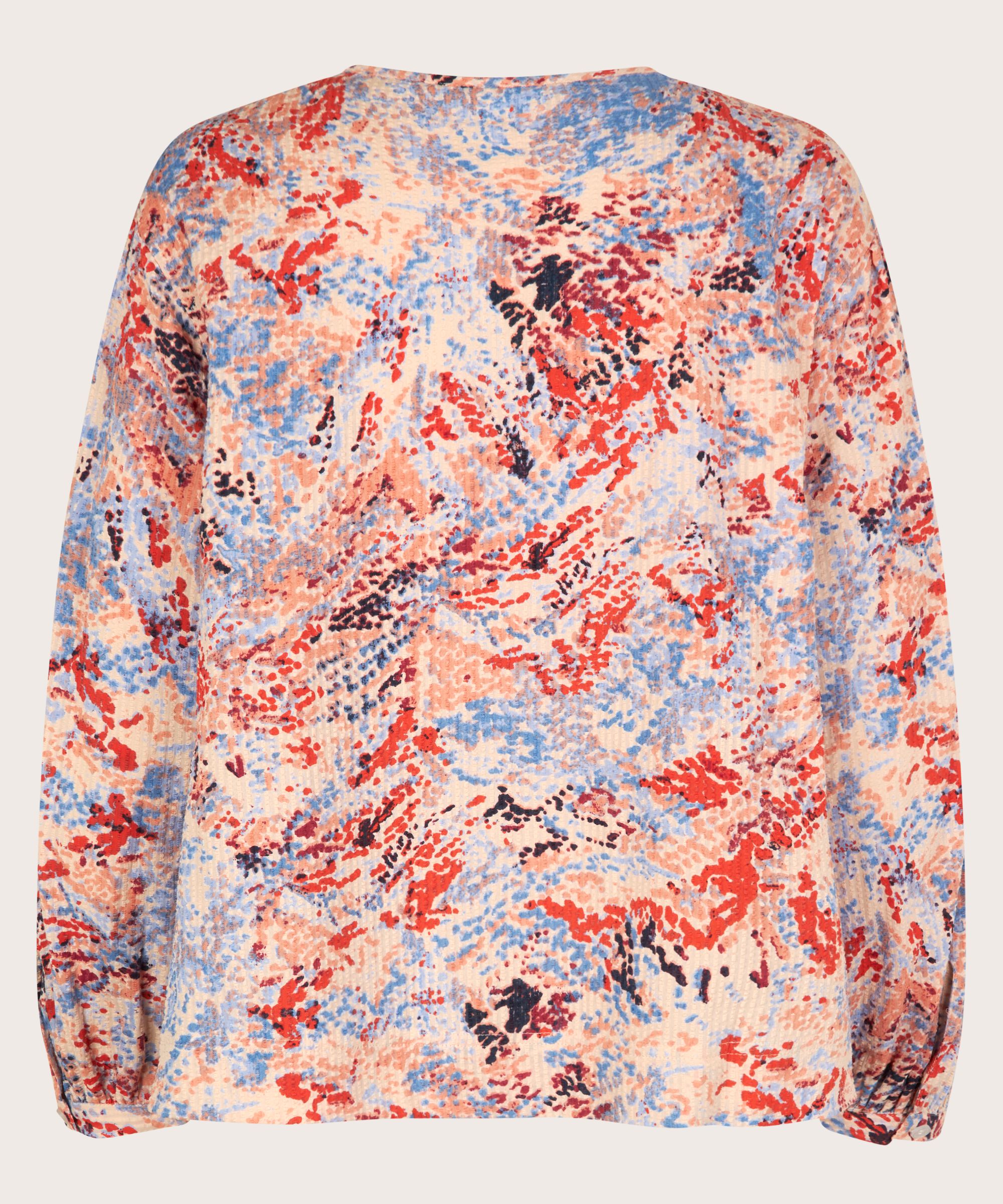 Danette Blouse, Orange com