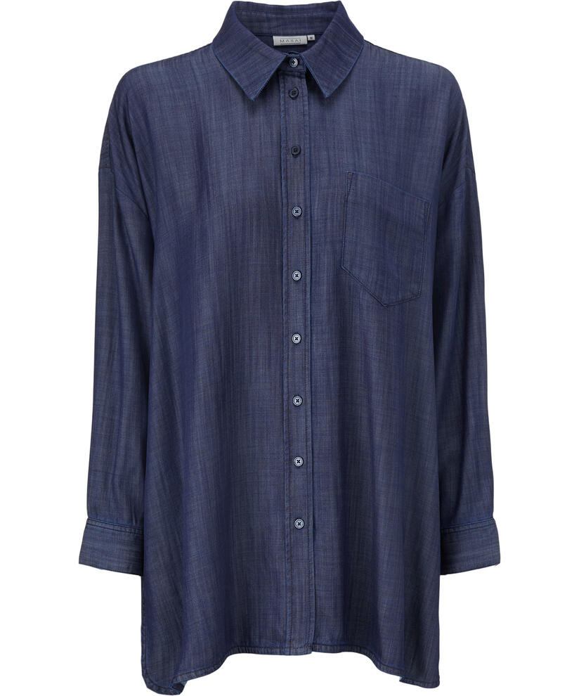 IVETTA SHIRT, Dark Denim