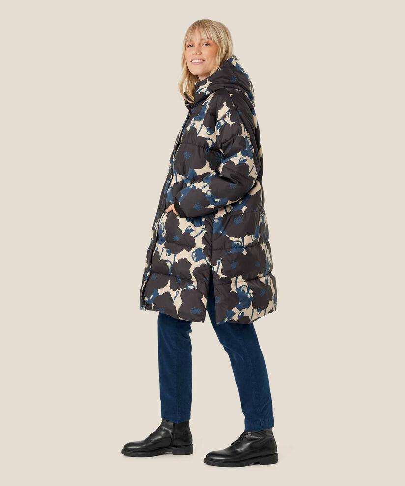 Thilde Down Coat, Moonlit Ocean