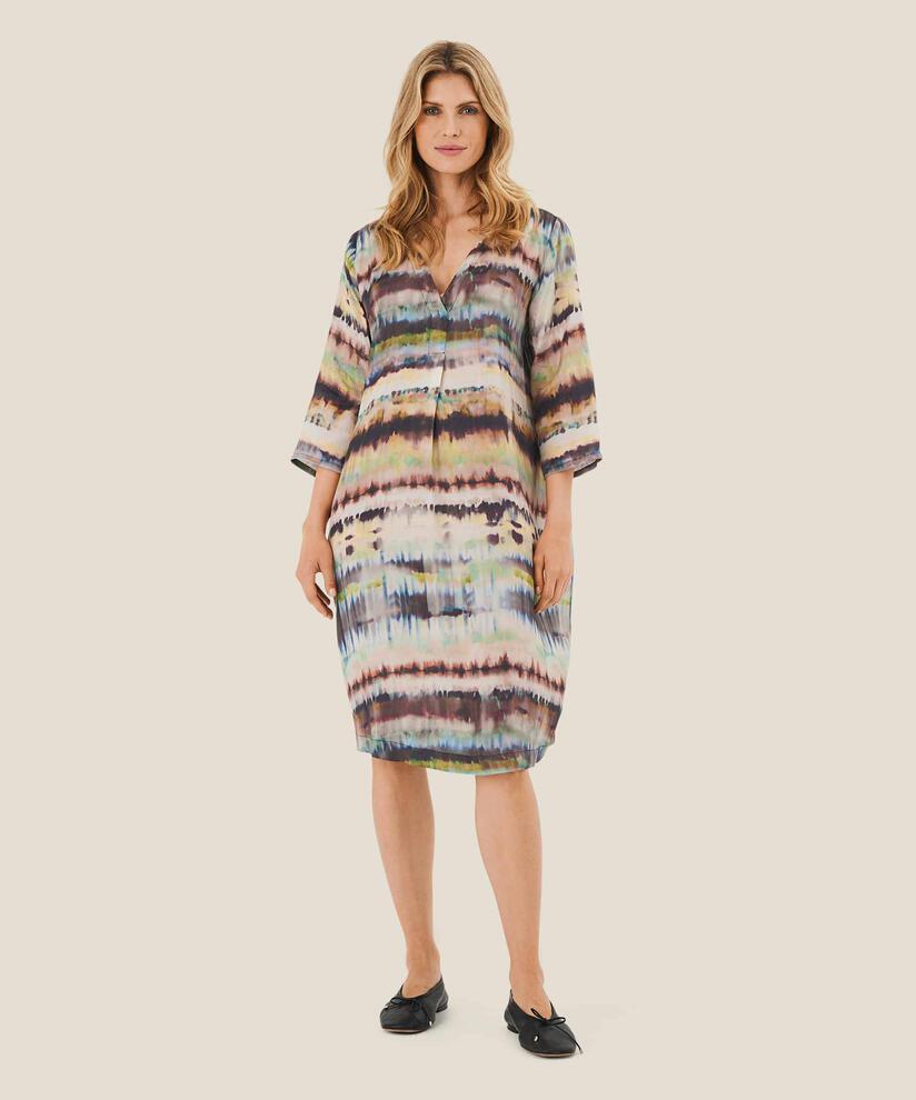Nodetta Dress, Misty Rose