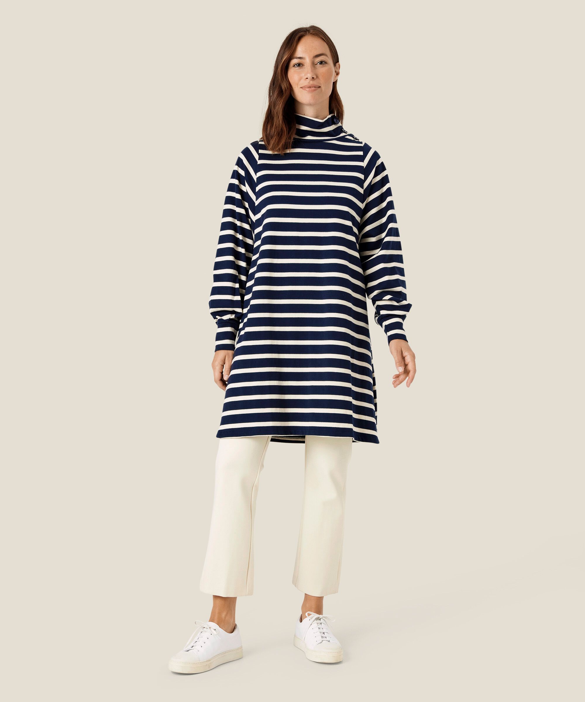 Nejanas JERSEY Dress, Navy Blazer