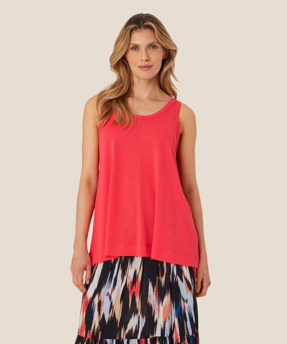 Erita JERSEY Top, Hibiscus