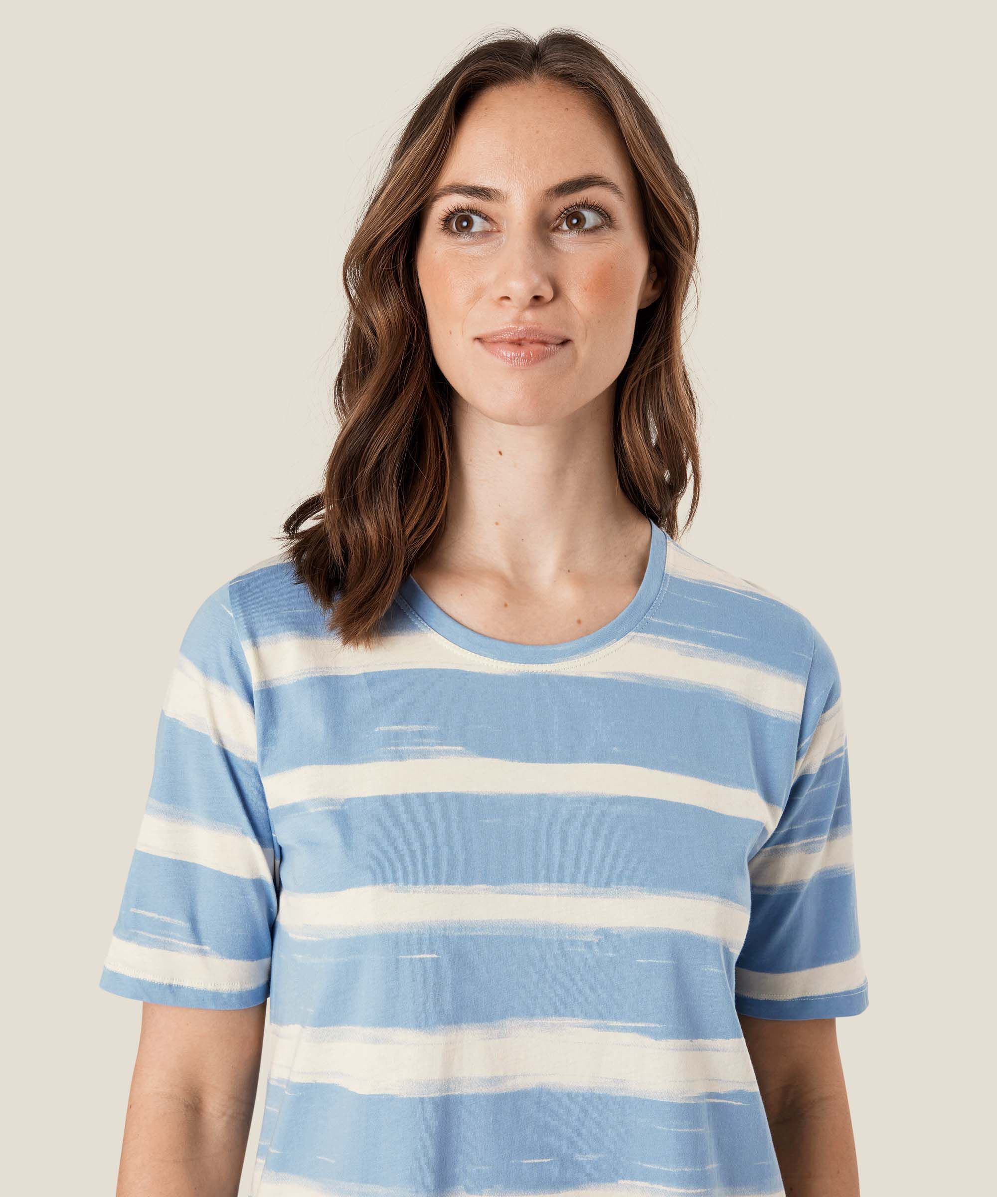 Butta JERSEY Top, Ashley Blue