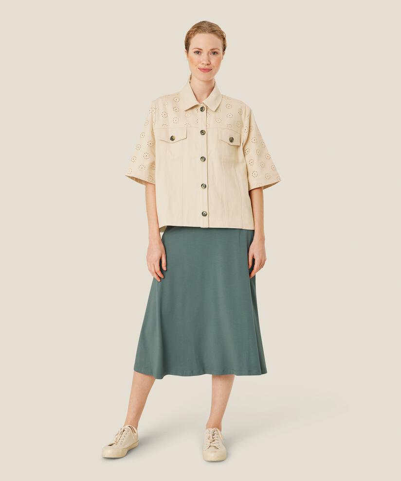 Saba JERSEY Skirt, Balsam Green